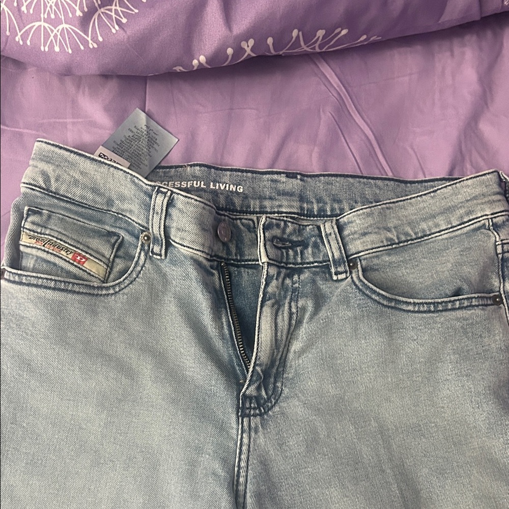 Diesel Light Blue High-Rise Women’s Jeans